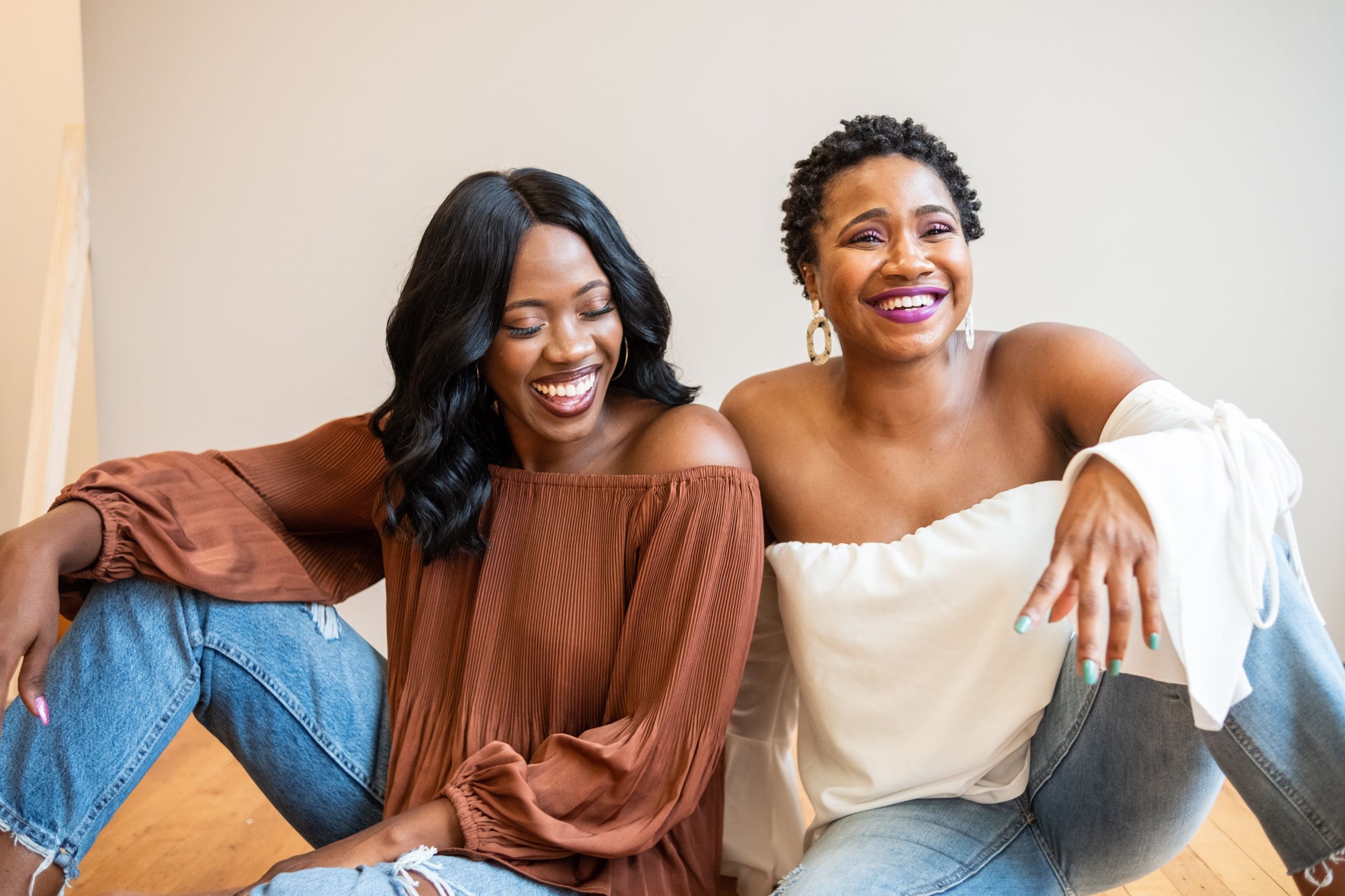 Black women in sisterhood supporting health and empowerment