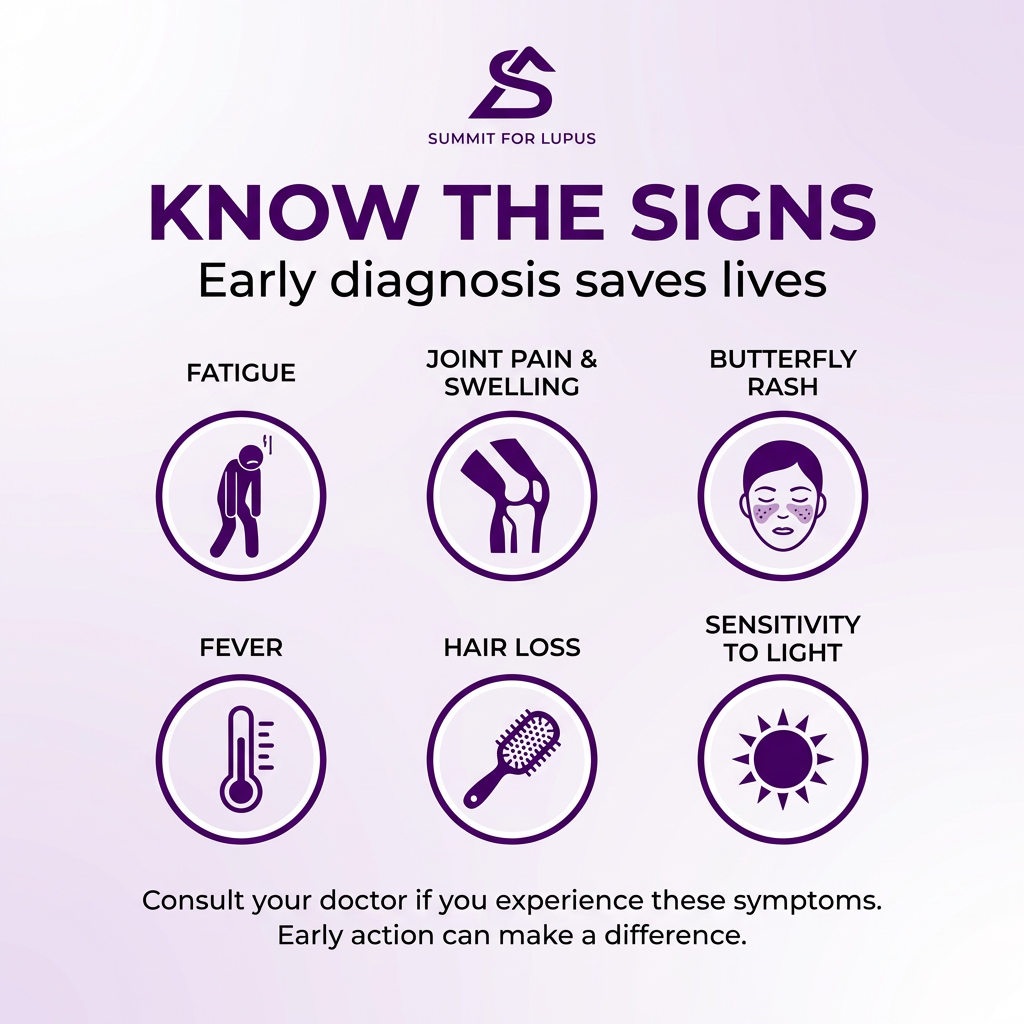 Know the Signs of Lupus - Early diagnosis saves lives